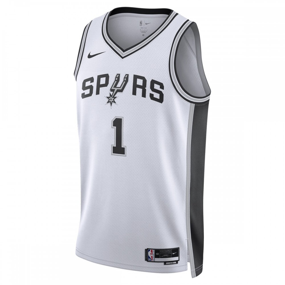 Victor Wembanyama San Antonio Spurs Unisex Swingman Jersey - Association Edition - White-Pro Kit Vault | Brand New 26/27 Sports Jerseys